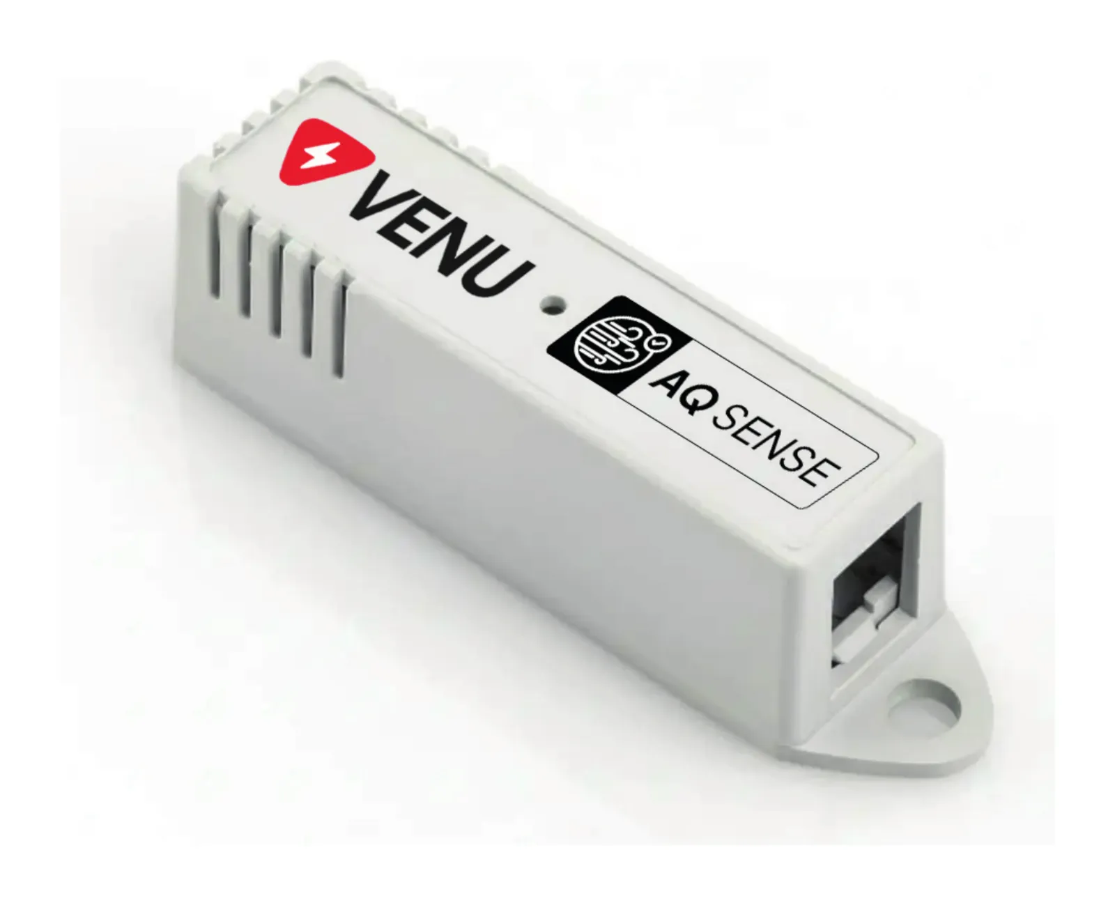 Venu AirQuality Sense AQS-010 air quality probe with ventilation slots and mounting tab