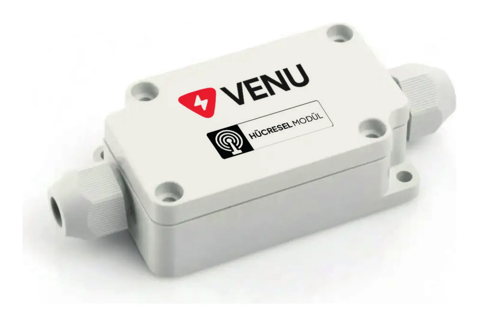 Venu Cellular GSM Module CM-G200 with IP67 enclosure and cable glands