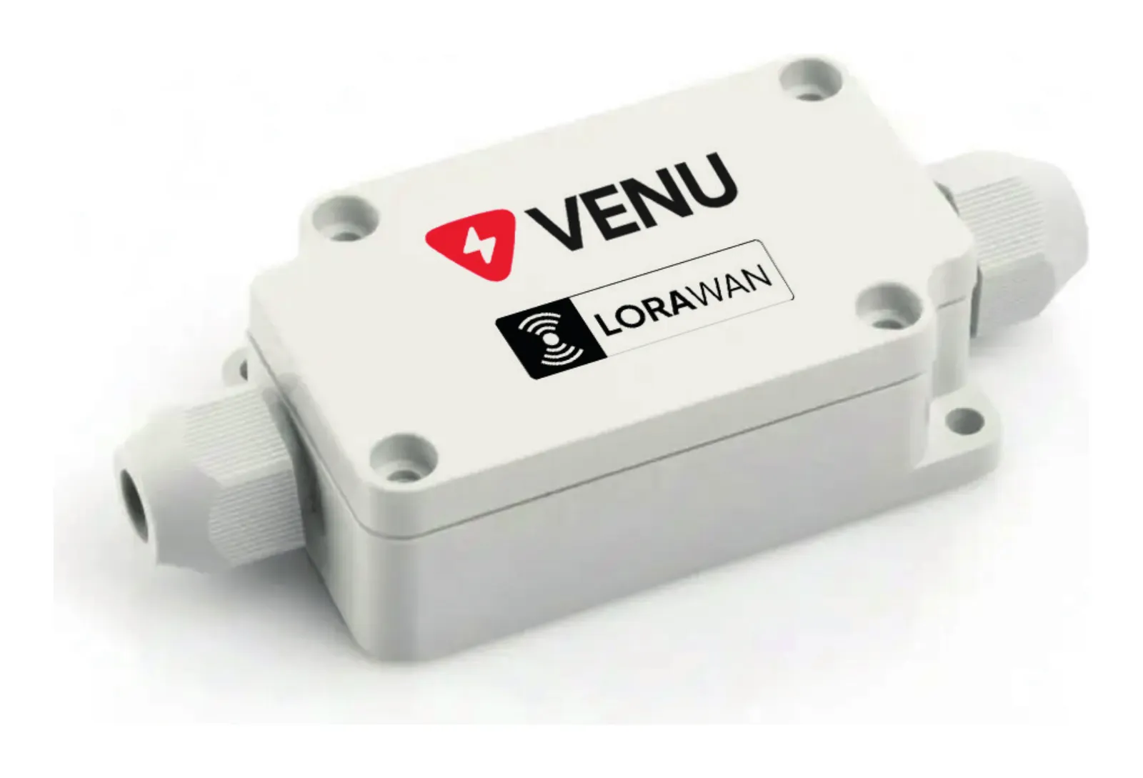 Venu LoRaWAN Module CM-L300 with IP67 enclosure and cable glands